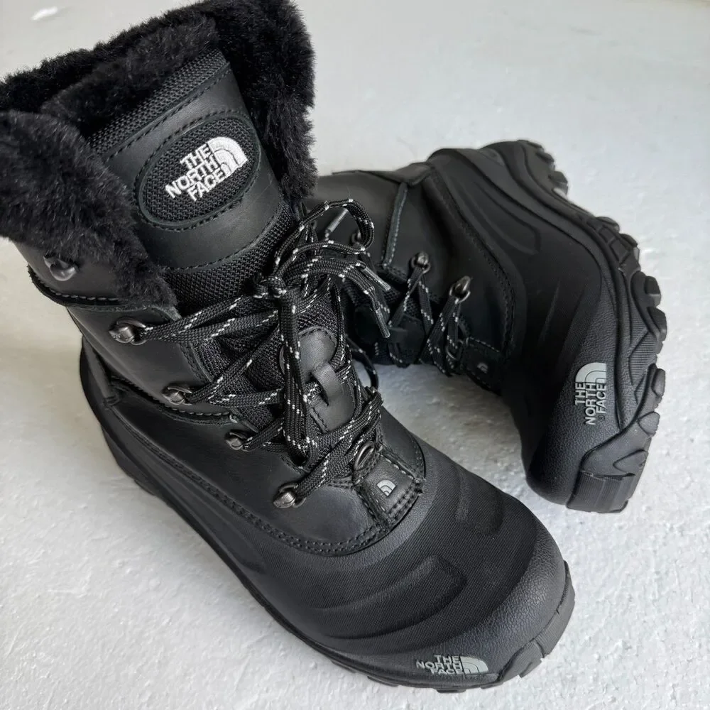 The North Face Snow McMurdo II Boots Black Waterproof Winter Men's Size 10